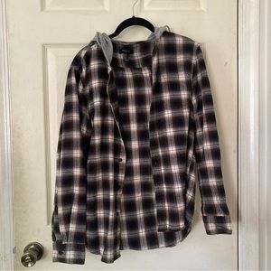 Plaid Flannel Hoodie